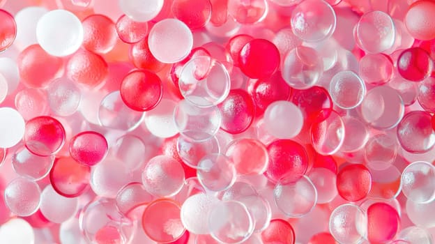 background of colorful circles. Selective focus.