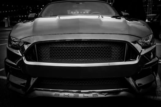KyivCarFest car show, Ukraine, Kyiv, Retrovyl shopping mall, 20 October 2023. High quality photo