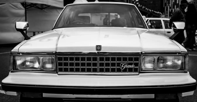 KyivCarFest car show, Ukraine, Kyiv, Retrovyl shopping mall, 20 October 2023. High quality photo