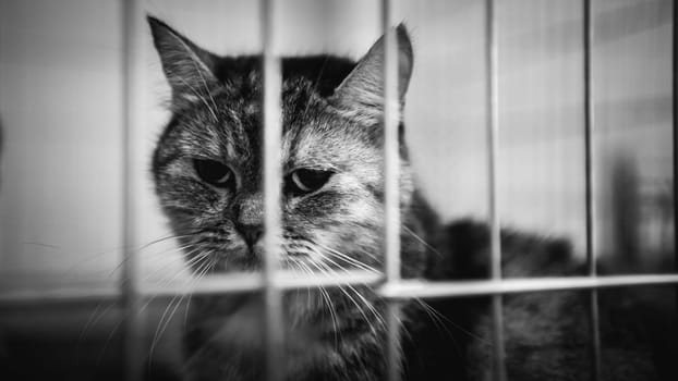 animal shelter, dogs and kittens. High quality photo