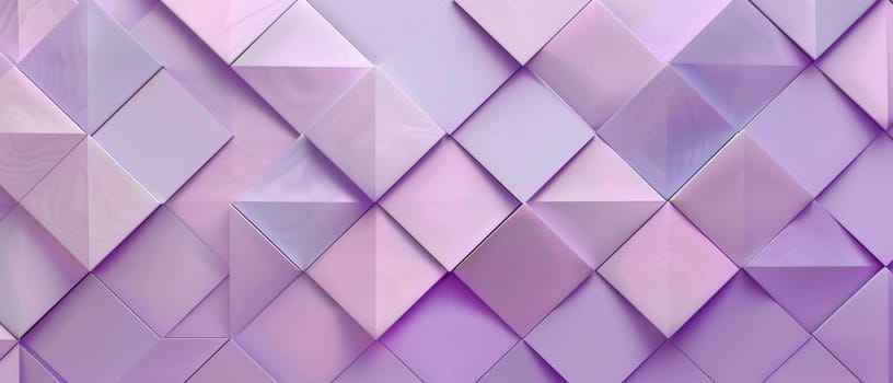 This image showcases a stunning geometric tile background in vibrant shades of violet. The intricate pattern and the play of light create a mesmerizing visual texture that captivates the viewer