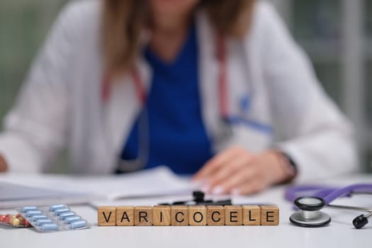A qualified healthcare professional examines varicocele, highlighting its importance in mens health and wellbeing