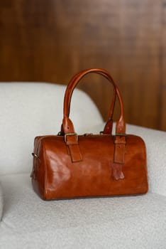 Leather bag . Women accesories.