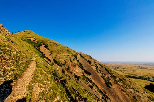 Views at Bear Butte State Park, South Dakota in Summer
