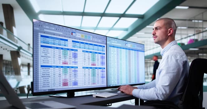 Electronic Medical Accounts And Codes. Bill Audit In Office
