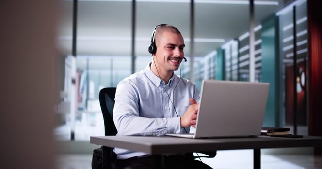 Video Conference Online Interview Business Call Or Chat