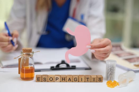 Explore esophagitis its causes, symptoms, and effective treatments in this informative medical image