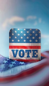 Vibrant digital illustration featuring diverse individuals participating in voting, emphasizing nonpartisan engagement. the colorful, user-friendly design promotes awareness, educating viewers about the importance and benefits of nonpartisan voting.