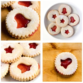 Jelly christmas cookies