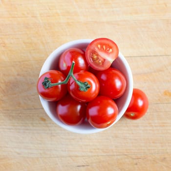 Fresh cherry tomatoes