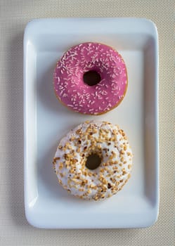 Two donuts