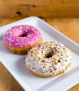 Two donuts