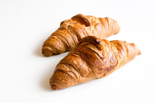 Fresh and tasty croissant