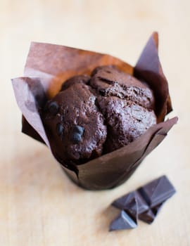 Muffin - Chocolate cupcake