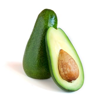 Fresh avocado cut