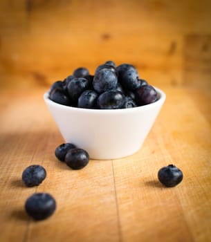 fresh blueberries