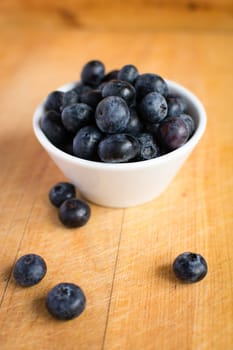 fresh blueberries