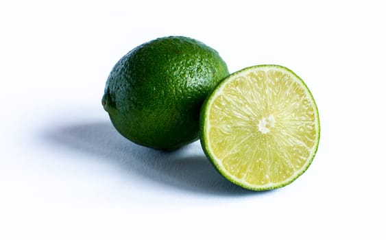 Fresh lime and slice
