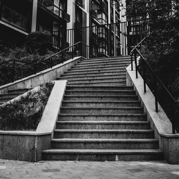 The Rhythmic Heartbeat of Urban Life. High quality photo