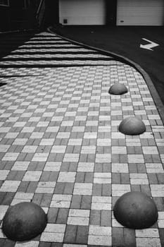Metropolitan Melody: Capturing Rhythm in BW. High quality photo