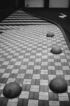 Metropolitan Melody: Capturing Rhythm in BW. High quality photo