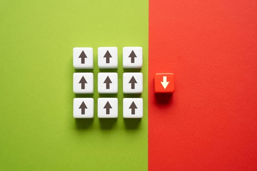 Follow the opposite opinion from the majority. Choose unpopular decisions and strategies. Go backwards. Question public opinion. To do in spite of everything.
