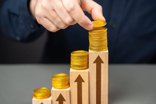 Profitability growth. Achieving a high return on investment signifies successful financial endeavors. Loans and mortgages. Evaluating opportunities, maximizing efficiency. Good economic climate.