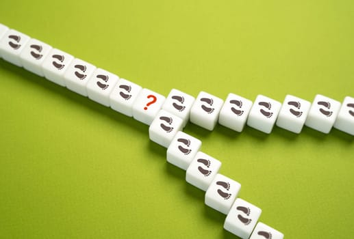 Choose a further direction. Decide where to go next.
