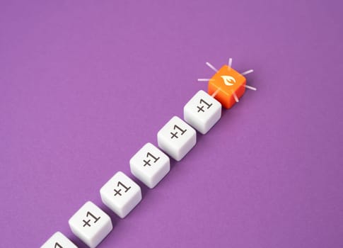 Achieve a bonus effect. Enter rush. Reach a new milestone. High efficiency. Stunning growth.