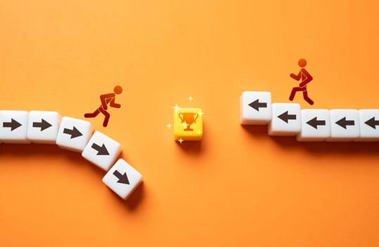 Competition for a prize. One of the participants loses strength for the last push. Calculated moves, leveraging skills. race for recognition. Reputation and credibility. Growth and success.