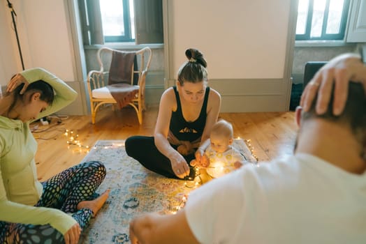 A peaceful and serene gathering dedicated to enhancing mindfulness, fostering connections with nature and family