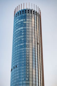 Modern high-rise buildings of Yekaterinburg