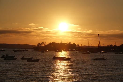 Abend bei Andernos-les-Bains