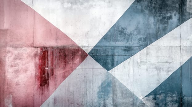 Abstract geometric grunge concrete background
