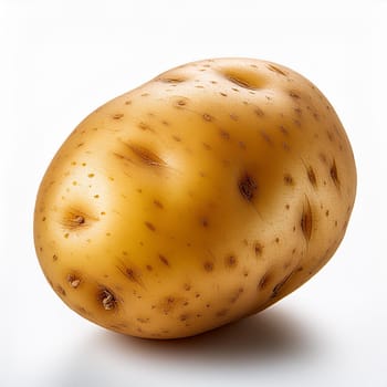 raw potato vegetarian food, AI generated image