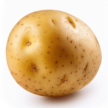 raw potato vegetarian food, AI generated image