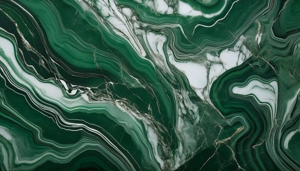 green marble texture useful as a background, AI generated image