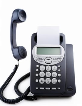 vintage landline telephone, AI generated image
