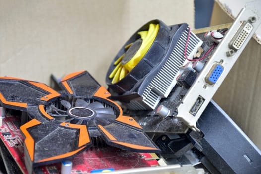 Graphics card, in its old condition, is obsolete technology.