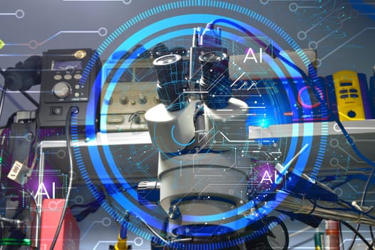 concept of invention and development artificial intelligence
