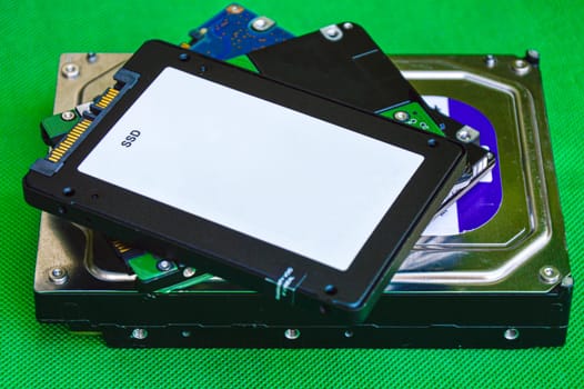 SSD is a hard disk that is more popular to use. old hard disk