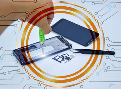 The concept of repairing a smartphone is a very popular occupation in every country.