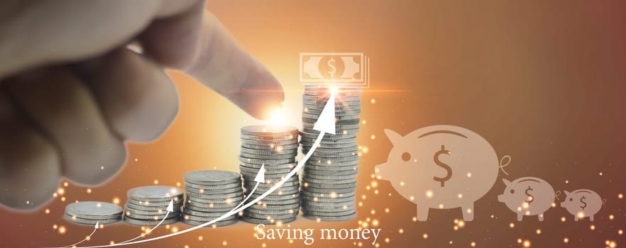 money saving concept for the future, financial planning