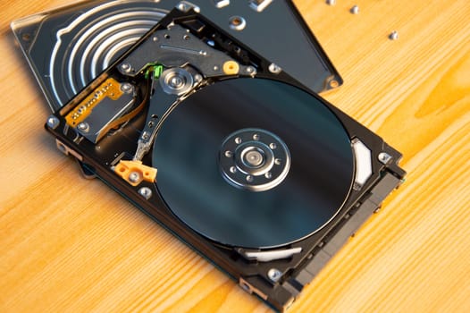 2.5-inch hard disk drive is the part that is used to store data or is called a hard disk as well.