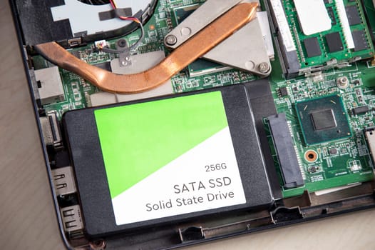 SSD drives are now a popular upgrade for older computers.