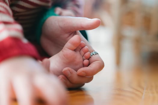A tender moment of heartfelt connection between a loving parent and child, showcasing love and bonding