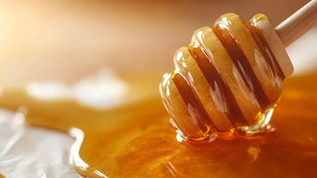 pancakes with honey , Generative Ai food