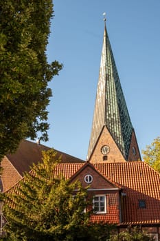 The church tower of the city of Eutin