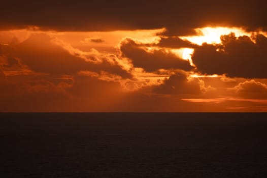 lighting atmosphere by the sea