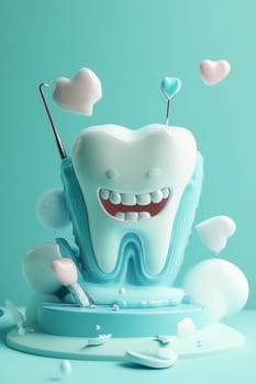Dental treatment concept, Generative AI medical